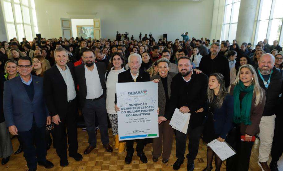 Nomeação de mais 988 professores para a rede fortalece a educação estadual