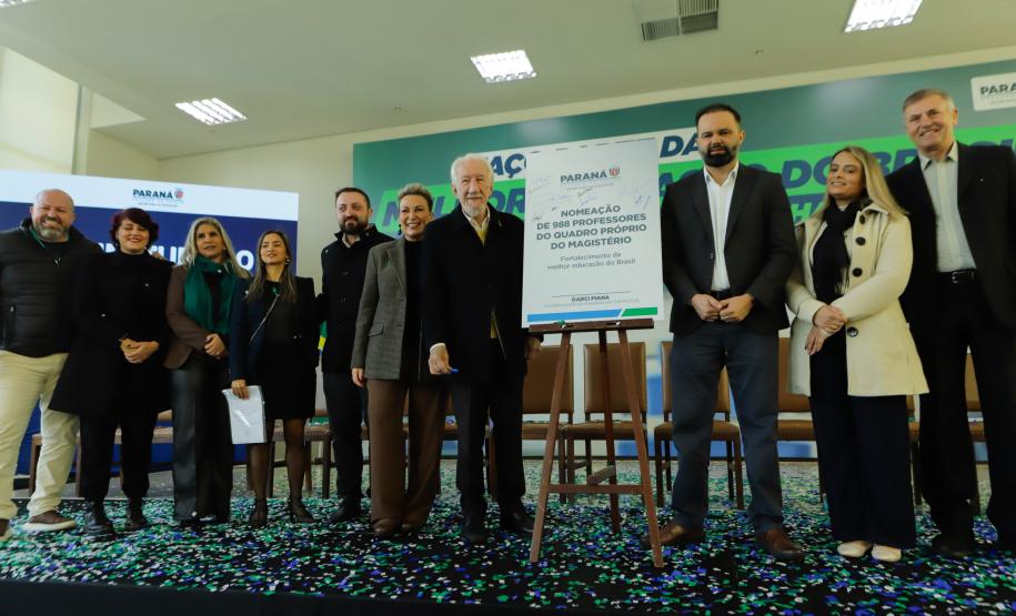 Nomeação de mais 988 professores para a rede fortalece a educação estadual