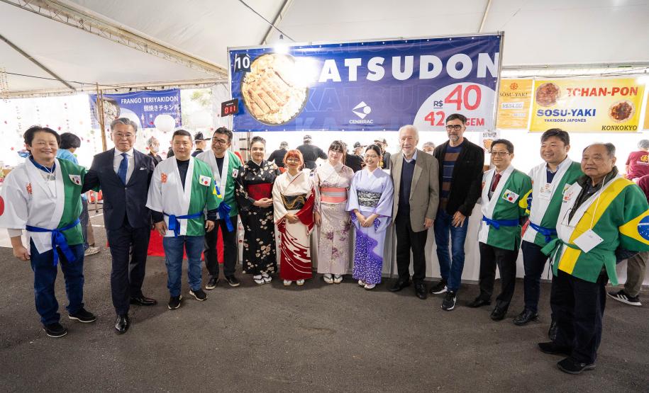 Piana participa do IMIN Matsuri e celebra laços históricos entre Paraná e Japão