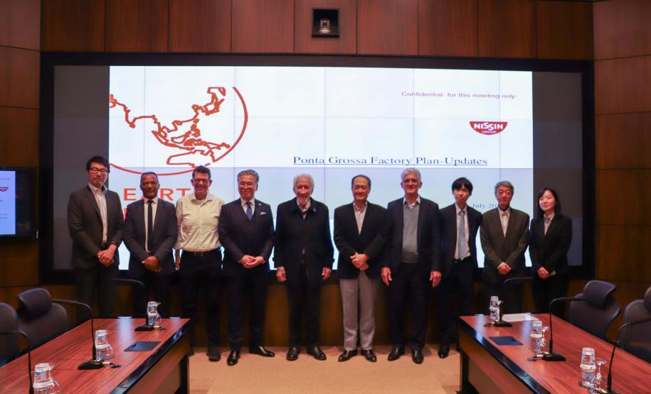 Obras da nova fábrica da Nissin em Ponta Grossa avançam e reforçam indústria do Paraná