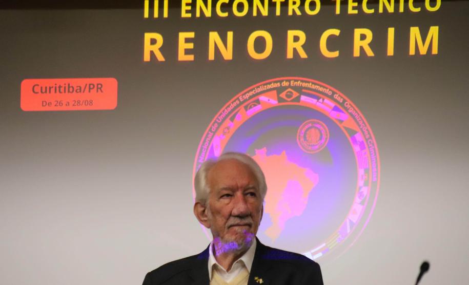 Paraná sedia evento nacional que debate estratégias de combate ao crime organizado