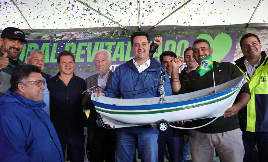 Governador dá início à duplicação em concreto da PR-412 entre Matinhos e Pontal do Paraná