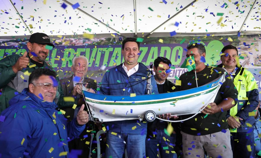 Governador dá início à duplicação em concreto da PR-412 entre Matinhos e Pontal do Paraná