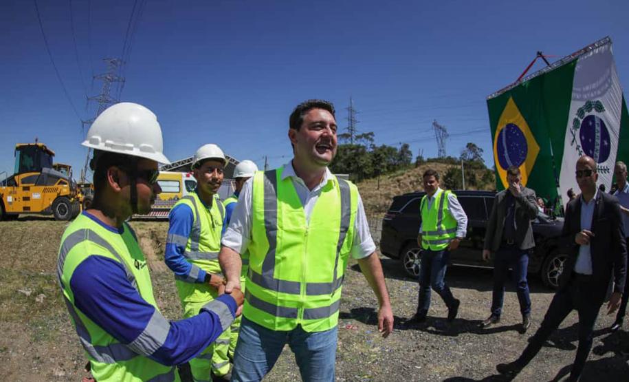 Governador lança obras de ampliação do Contorno Sul e duplicação da PR-423