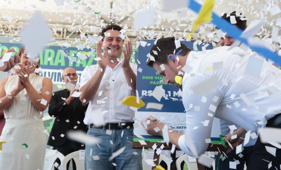 Estado e Fazenda Rio Grande firmam convênio de R$ 96 milhões para viadutos na BR-116