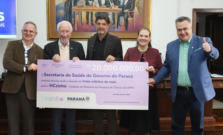 Governo do Paraná investe R$ 20 milhões para auxiliar na construção do HCzinho da UFPR