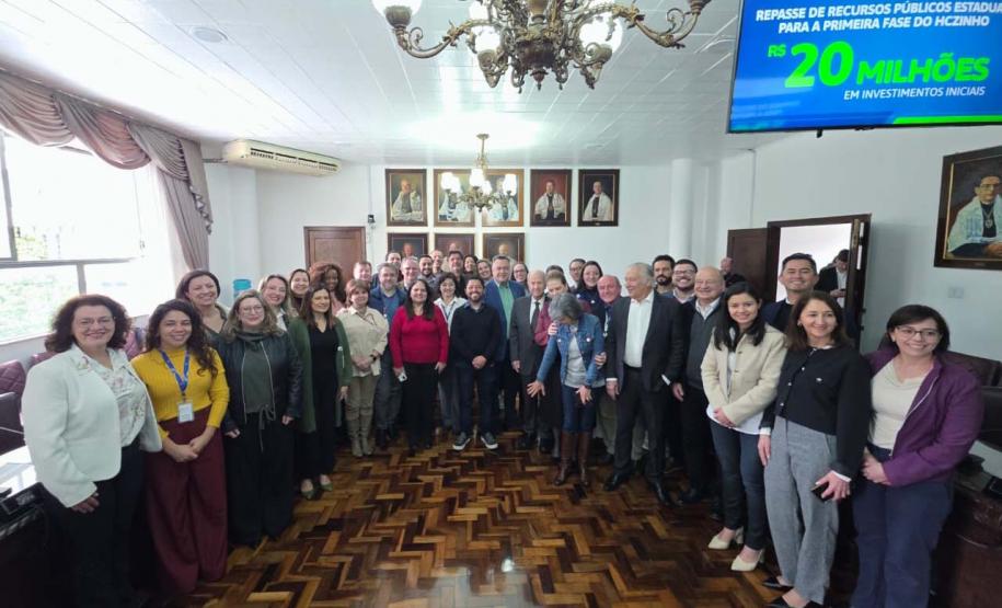 Governo do Paraná investe R$ 20 milhões para auxiliar na construção do HCzinho da UFPR