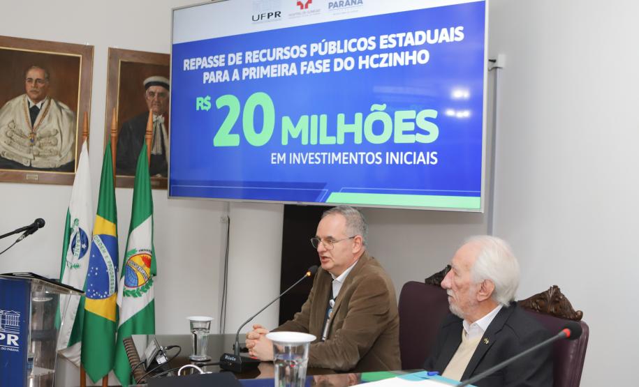 Governo do Paraná investe R$ 20 milhões para auxiliar na construção do HCzinho da UFPR