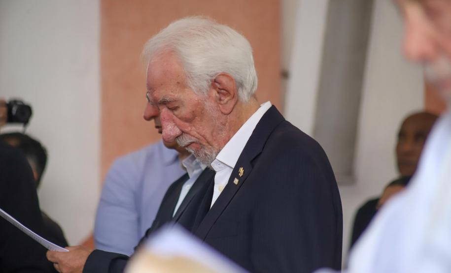 Piana participa da posse de Dom Paulo Alves Romão como bispo de Paranaguá, no Litoral