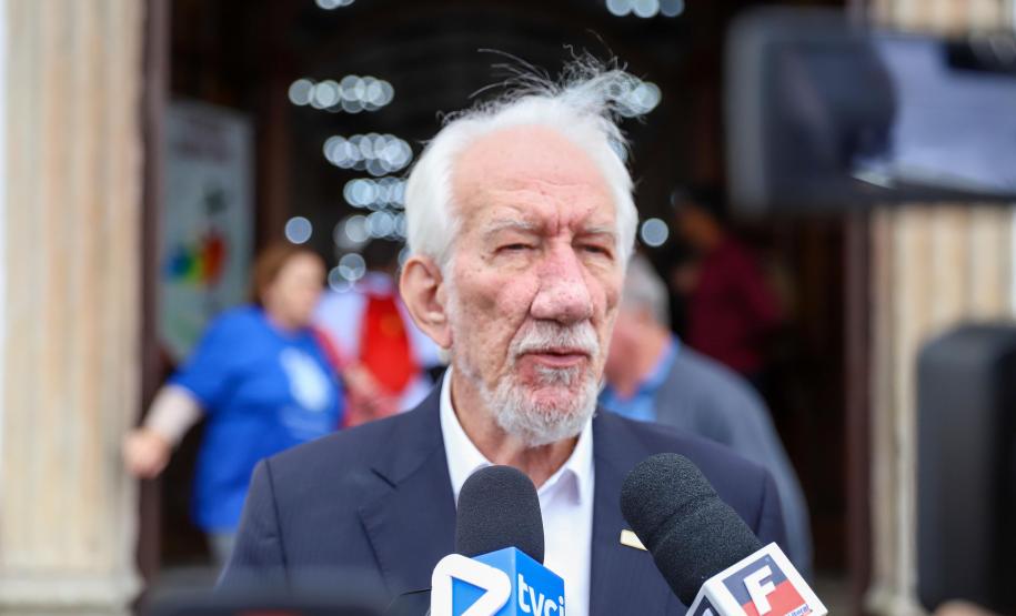 Piana participa da posse de Dom Paulo Alves Romão como bispo de Paranaguá, no Litoral