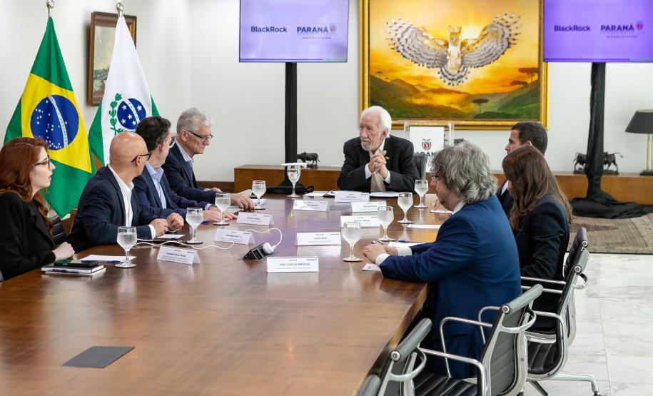 Governo do Paraná e BlackRock anunciam parceria para buscar investimentos internacionais
