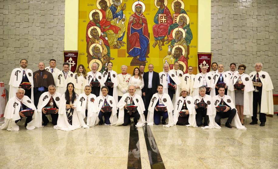 Piana é empossado cavaleiro da Ordem de Santiago e Paraná consolida Caminho Iniciático