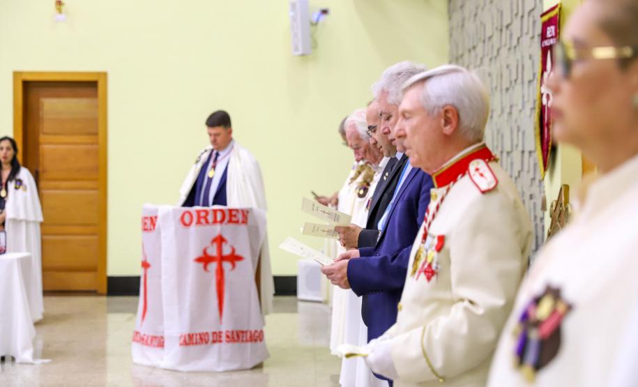 Piana é empossado cavaleiro da Ordem de Santiago e Paraná consolida Caminho Iniciático