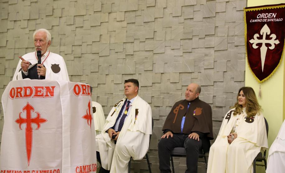 Piana é empossado cavaleiro da Ordem de Santiago e Paraná consolida Caminho Iniciático