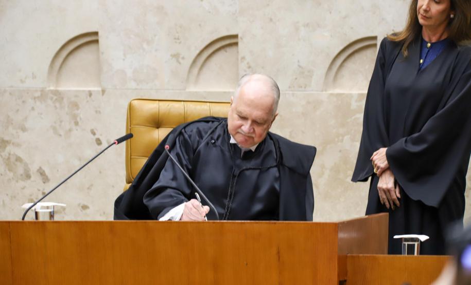 Darci Piana participa da posse do ministro Edson Fachin na presidência do STF