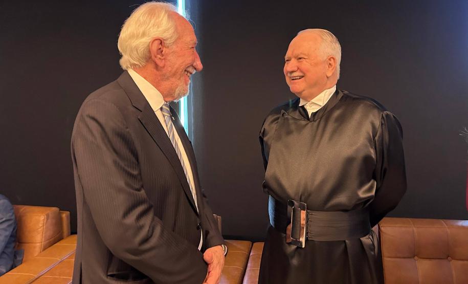 Darci Piana participa da posse do ministro Edson Fachin na presidência do STF