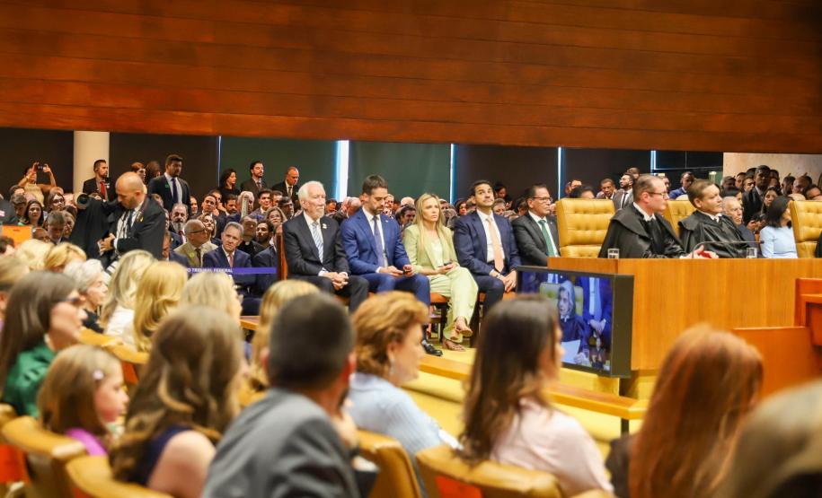 Darci Piana participa da posse do ministro Edson Fachin na presidência do STF