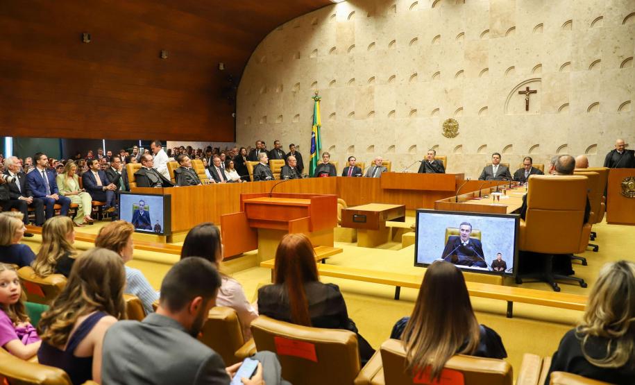 Darci Piana participa da posse do ministro Edson Fachin na presidência do STF