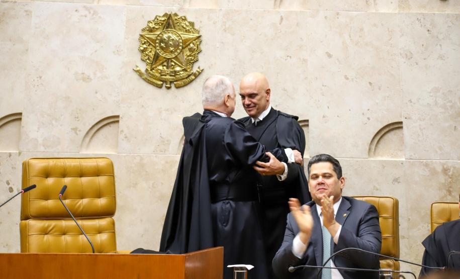 Darci Piana participa da posse do ministro Edson Fachin na presidência do STF