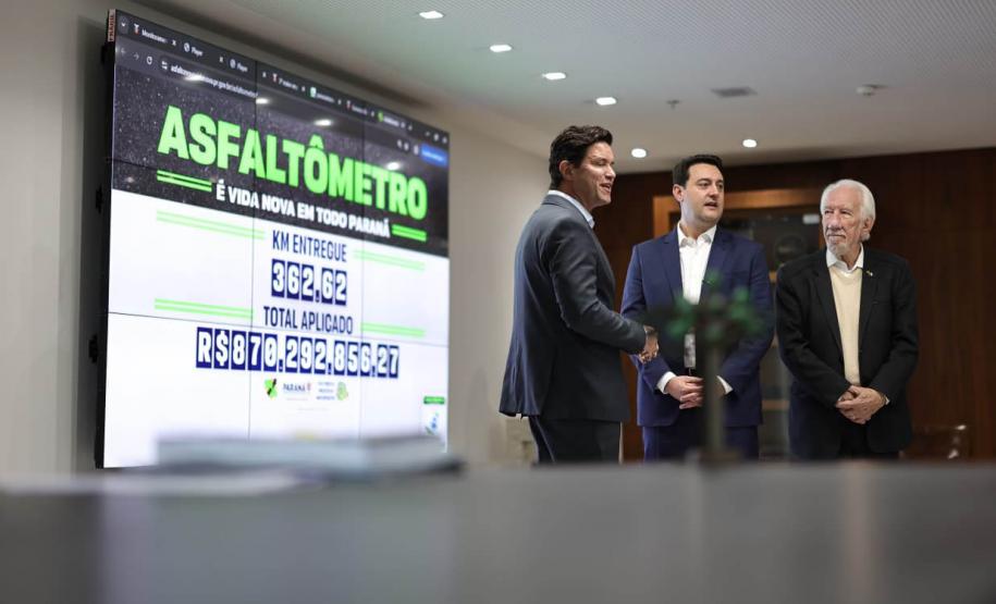 Governo lança Asfaltômetro para população acompanhar obras do Asfalto Novo, Vida Nova