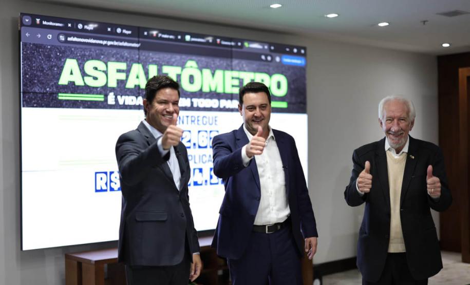 Governo lança Asfaltômetro para população acompanhar obras do Asfalto Novo, Vida Nova