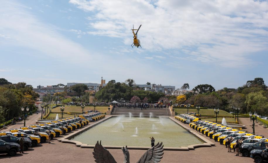 Estado investe R$ 116 milhões em helicópteros, fuzis, viaturas e tecnologia para forças de segurança