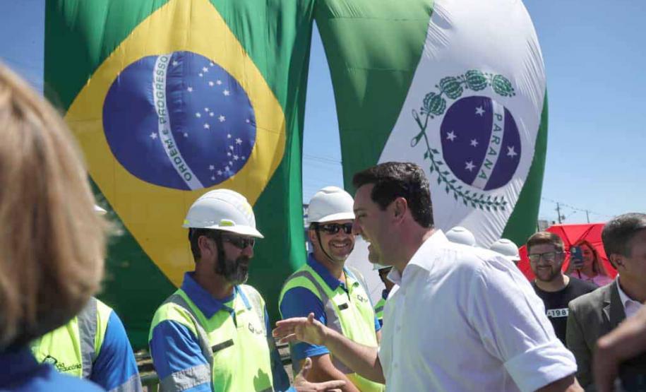 Governador lança obras de ampliação do Contorno Sul e duplicação da PR-423