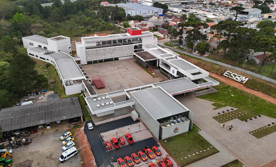 Escola Superior do CBMPR é um dos centros de formação mais modernos do Brasil