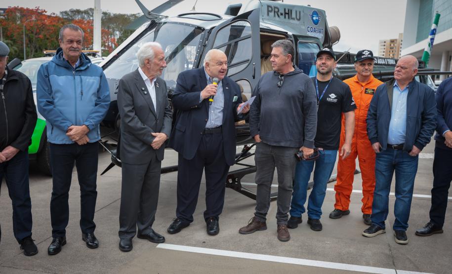 Paraná reforça fiscalização ambiental com 50 caminhonetes e novo helicóptero