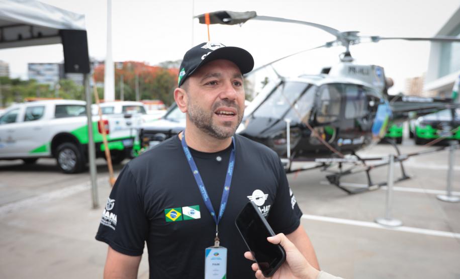 Paraná reforça fiscalização ambiental com 50 caminhonetes e novo helicóptero