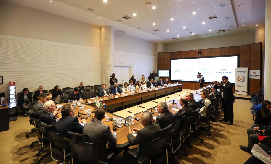 Sanepar consolida parceria com Paraguai e ajuda país a evitar perdas de água na distribuição