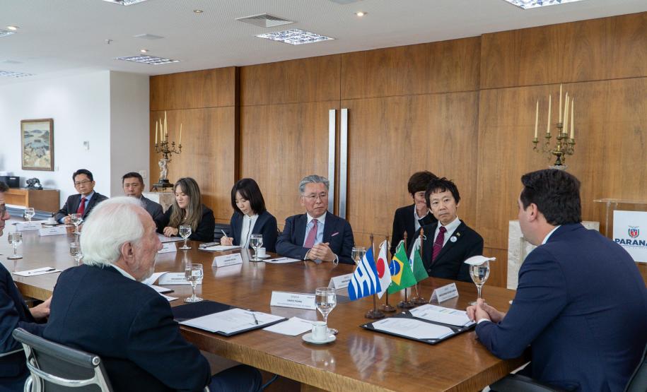 Governador Ratinho Junior é homenageado com honraria da província japonesa de Hyogo