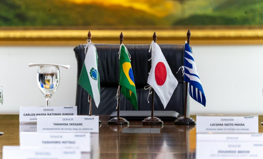 Governador Ratinho Junior é homenageado com honraria da província japonesa de Hyogo