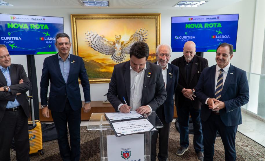 Conexão Curitiba-Lisboa: Paraná terá voo para a Europa a partir de 2026