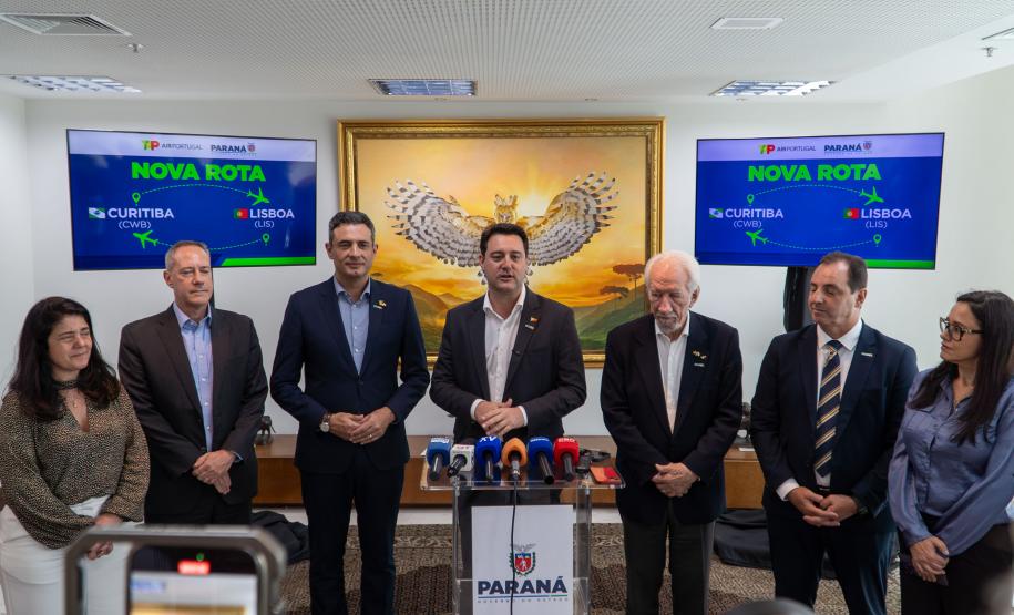 Conexão Curitiba-Lisboa: Paraná terá voo para a Europa a partir de 2026