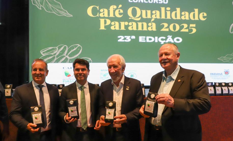 Produtoras de Apucarana e Pinhalão vencem o Concurso Café Qualidade 2025