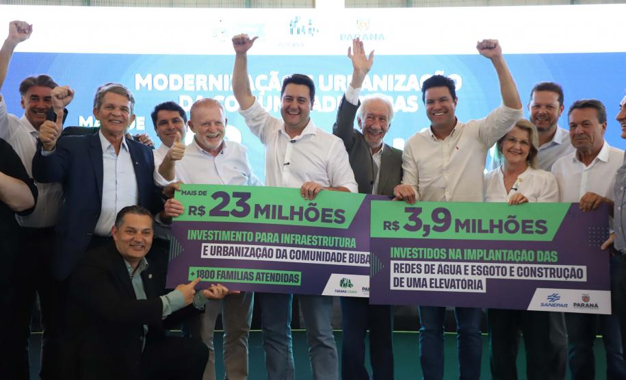 Começam as obras de urbanização e saneamento da comunidade Bubas, em Foz