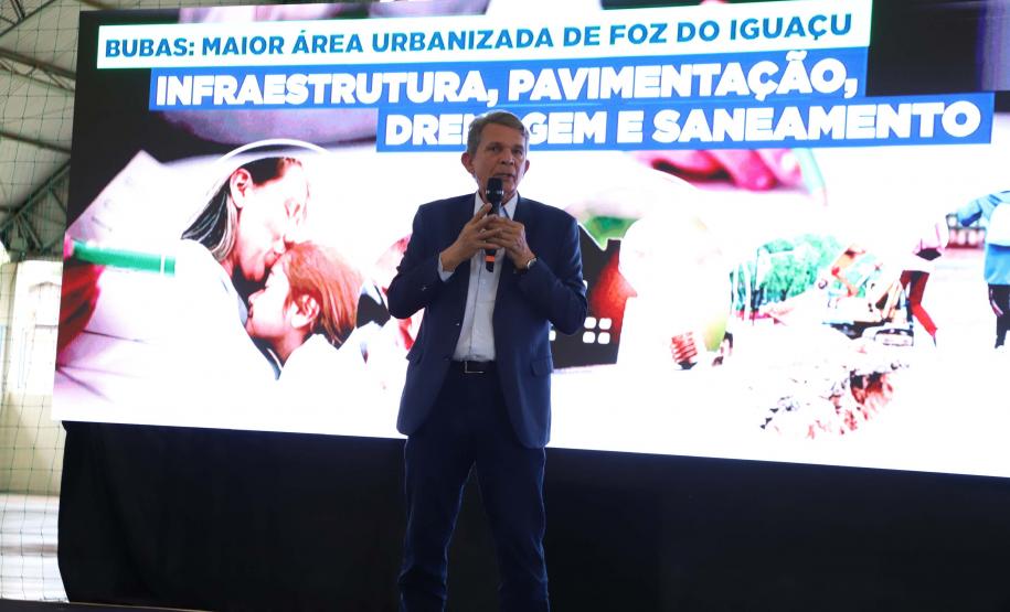 Começam as obras de urbanização e saneamento da comunidade Bubas, em Foz