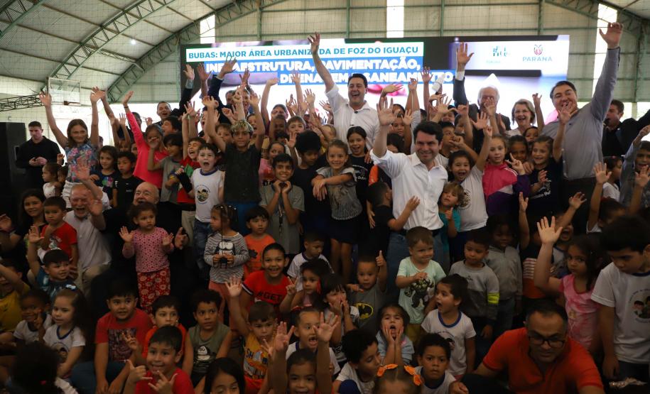 Começam as obras de urbanização e saneamento da comunidade Bubas, em Foz