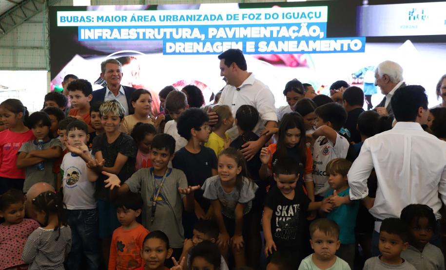 Começam as obras de urbanização e saneamento da comunidade Bubas, em Foz