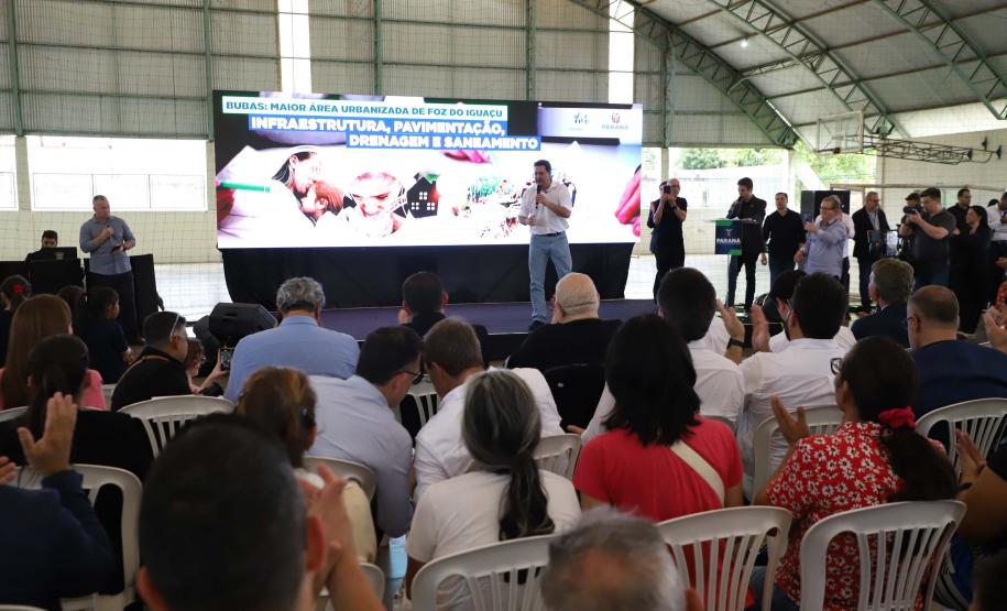 Começam as obras de urbanização e saneamento da comunidade Bubas, em Foz