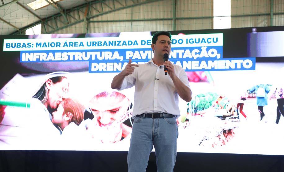 Começam as obras de urbanização e saneamento da comunidade Bubas, em Foz