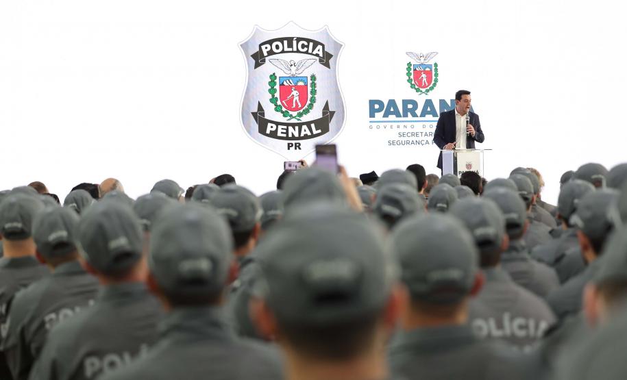 Com posse de 429 policiais penais, Paraná fortalece gestão da segurança pública