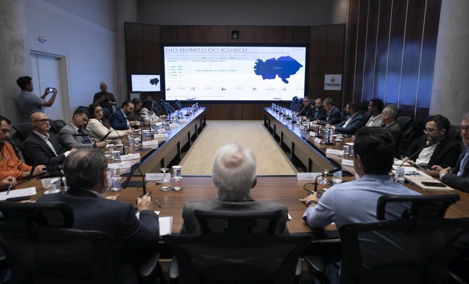 Estado prepara plano de retomada econômica para Rio Bonito do Iguaçu após tornado