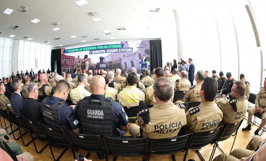 Governo do Paraná vai ampliar integração, investimentos e apoio às Guardas Municipais