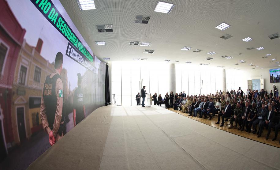 Governo do Paraná vai ampliar integração, investimentos e apoio às Guardas Municipais