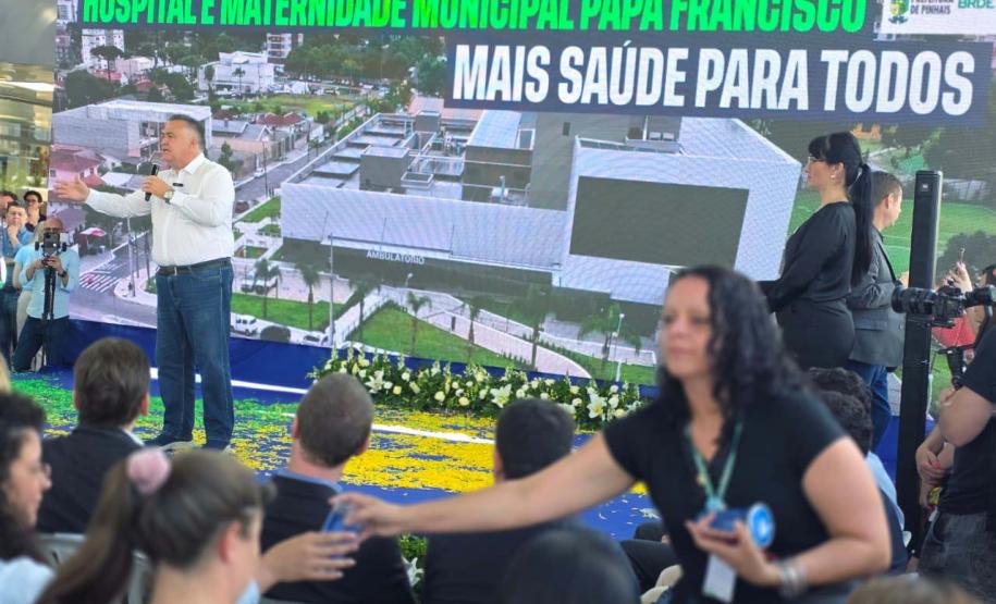 Com apoio do Estado, Pinhais ganha hospital e maternidade com 90 leitos 100% SUS
