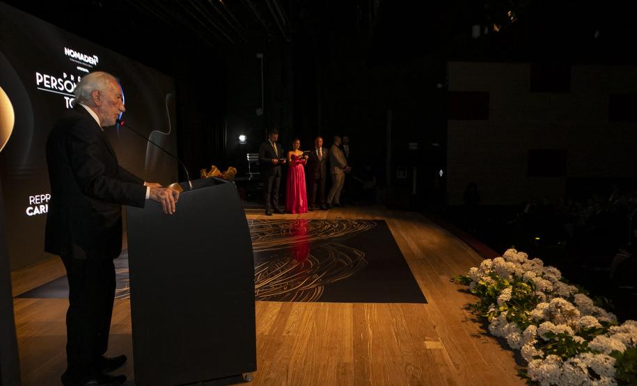 Ratinho Junior é eleito pela segunda vez personalidade do ano no prêmio TOPVIEW