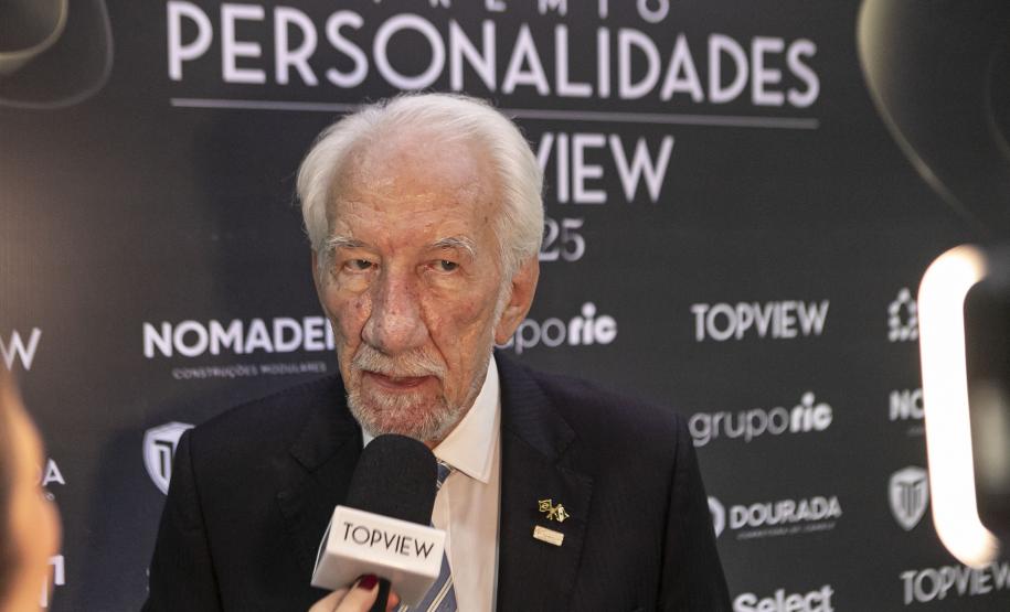 Ratinho Junior é eleito pela segunda vez personalidade do ano no prêmio TOPVIEW