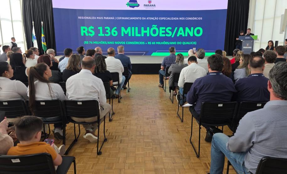 Estado vai investir R$ 136 milhões por ano para aumentar atendimentos dos consórcios